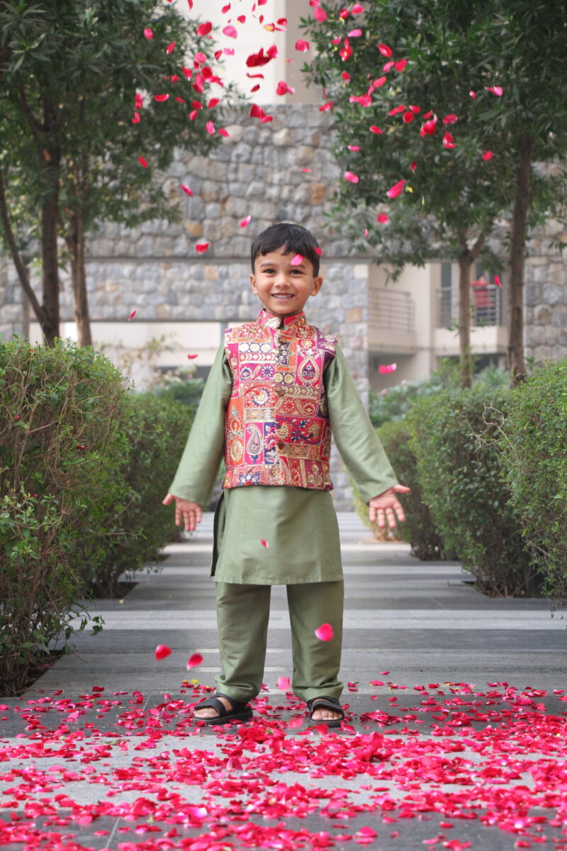 Kurta Pajama With Jacket